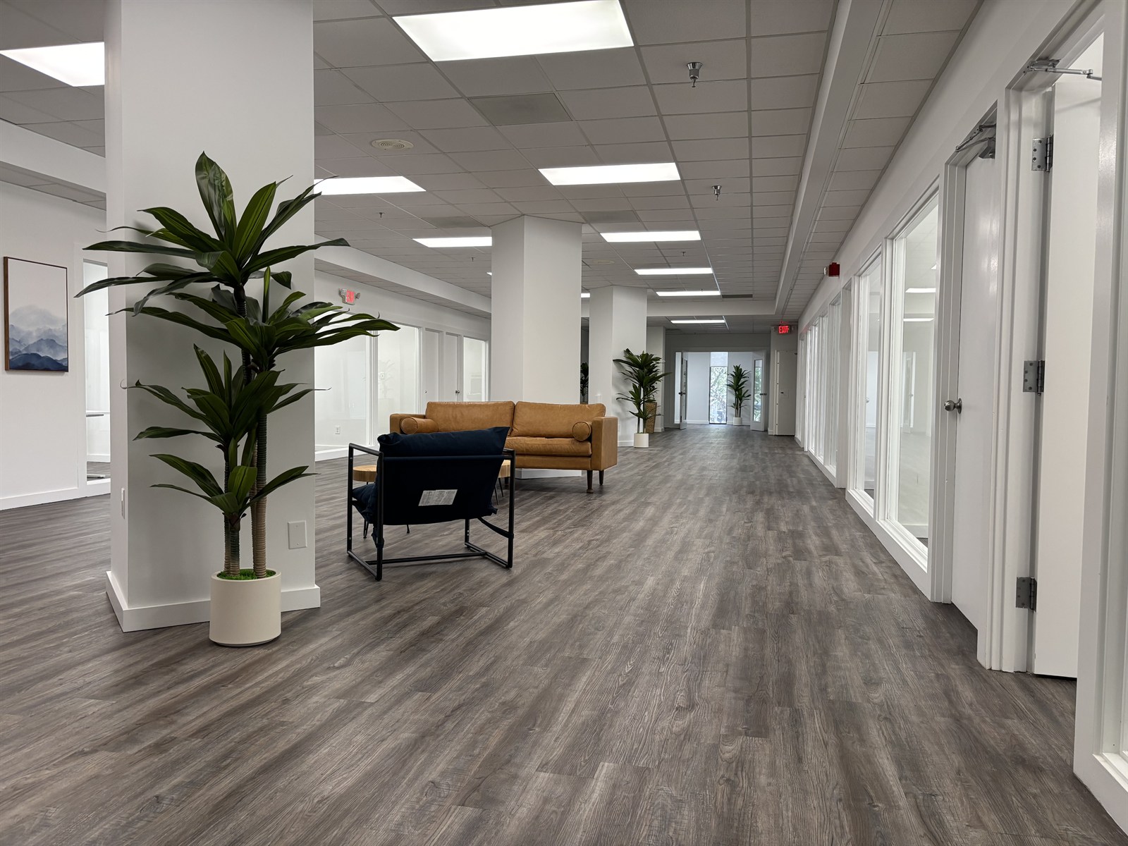Greet Health office lounge in downtown Gainesville