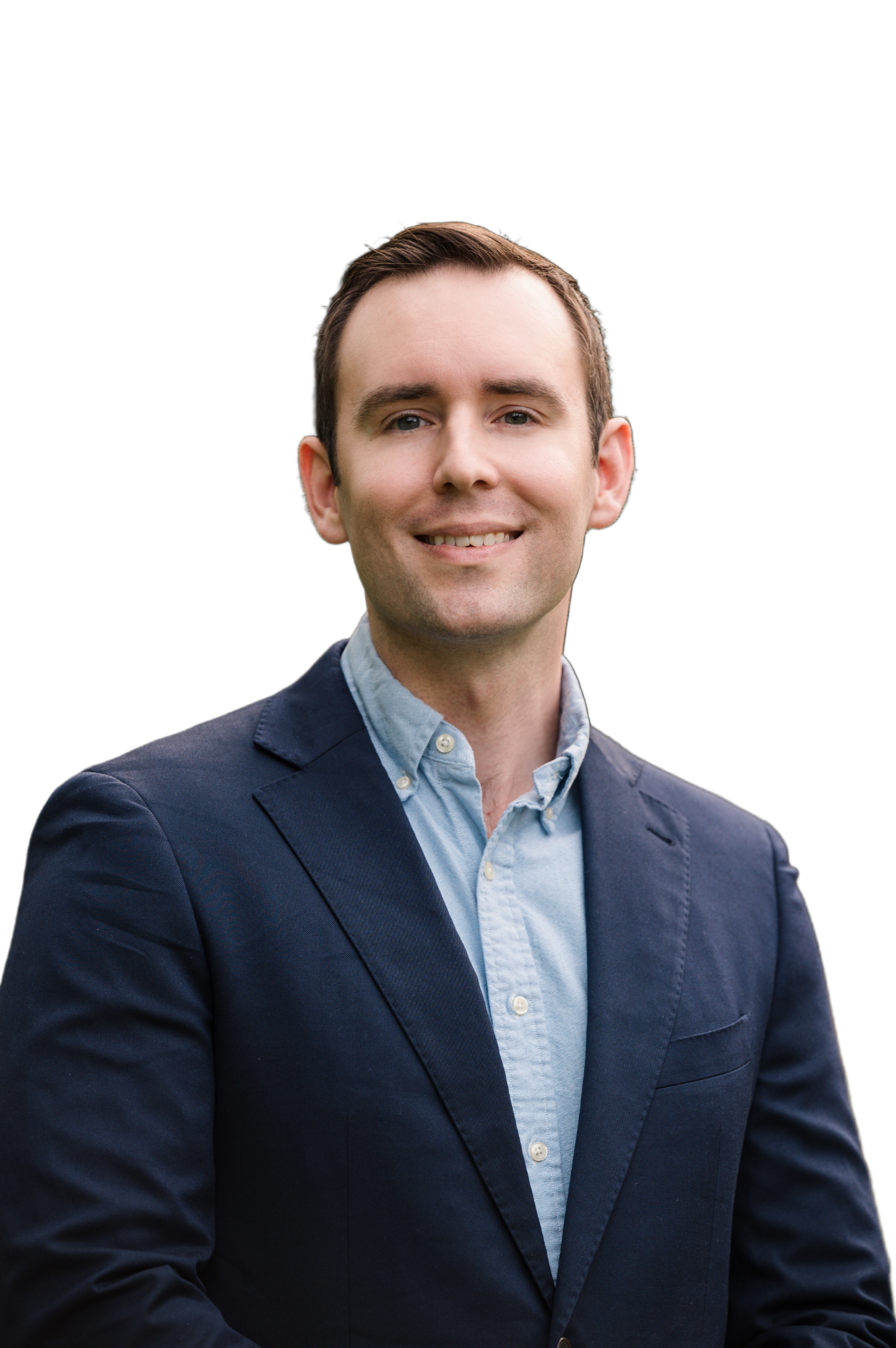 Portrait of Matt Michaels, Ph.D., founder of Greet Health